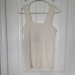 Chic Cream Women's Tank Top